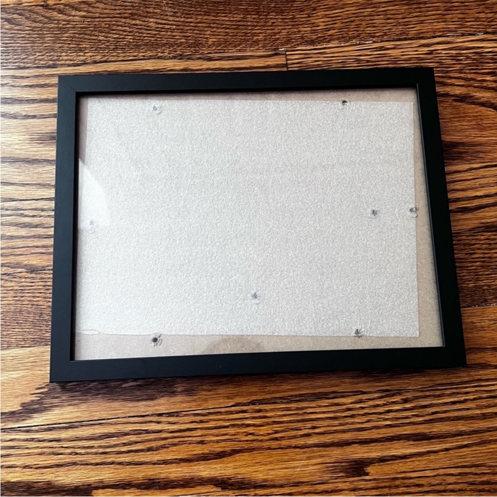⭐️ Black Rectangular Document/Picture Frame with Matte Finish